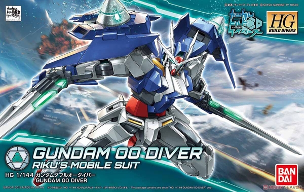 GUNDAM 00 DIVER HG BD 1/144 BANDAI