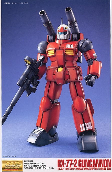 Bộ mô hình MG 1/100 RX-77-2 GUNCANNON