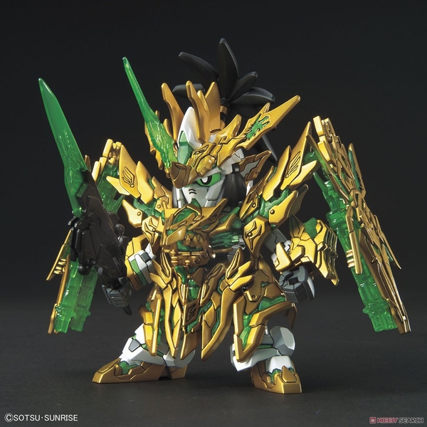 Mô hình đồ chơi lắp ráp Gundam SD SANGOKU SOKETSUDEN Long Xian Liu Bei Lưu Bị UNICORN GUNDAM