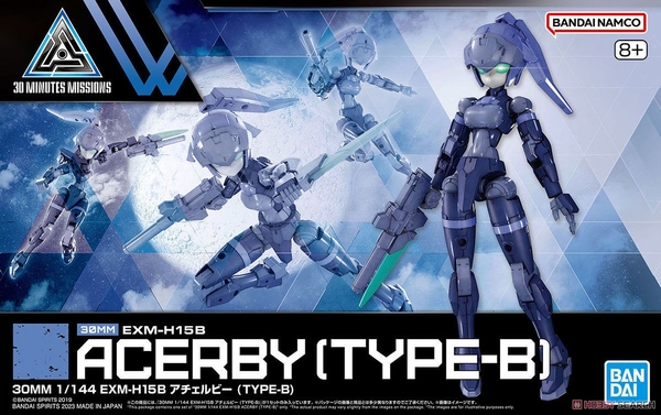 ACERBY (TYPE-B) EXM-H15B 30MM 1/144 BANDAI