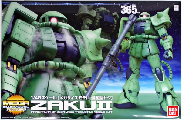 ZAKU Ⅱ 2 MEGASIZE 1/48 BANDAI
