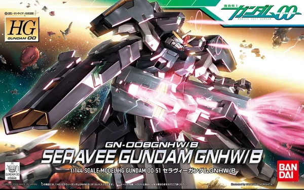 SERAVEE GUNDAM GNHW/B HG OO 1/144 BANDAI