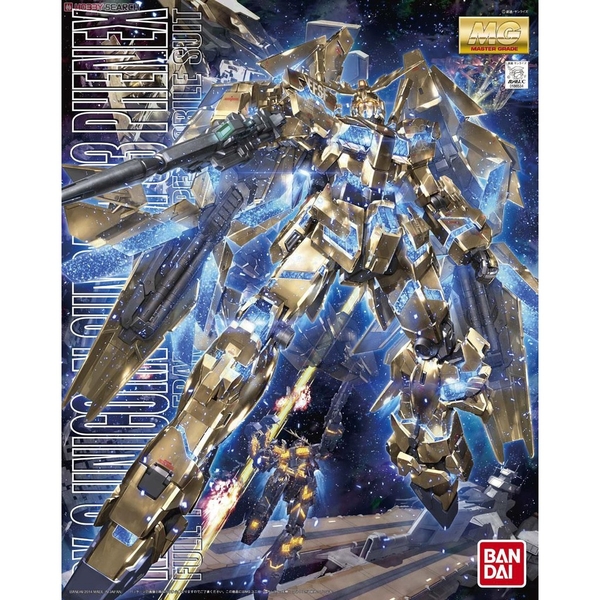 Mô hình lắp ráp MG UNICORN GUNDAM 03 PHENEX Bandai - Hàng chính hãng