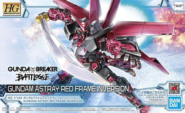 Bộ đồ chơi mô hình lắp ráp gundam  HG 1/144 GUNDAM ASTRAY RED FRAME INVERSION