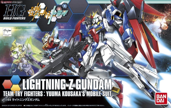LIGHTNING Z GUNDAM HG BF 1/144 BANDAI
