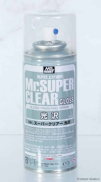 DỤNG CỤ MÔ HÌNH Mr.SUPER CLEAR SPRAY GLOSS B513