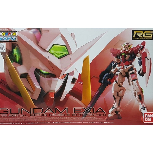 GUNDAM EXIA TRANS-AM CLEAR Ver. RG 1/144 BANDAI
