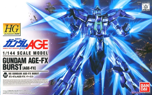 GUNDAM AGE-FX BURST HG AGE 1/144 BANDAI