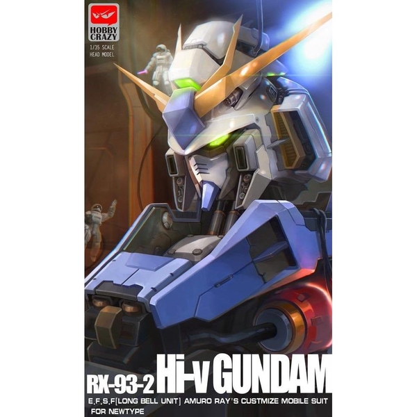 Mô hình lắp ráp 1/35 RX-93-2 Hi-V High Nu Gundam Head