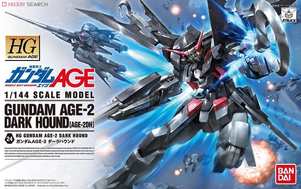 GUNDAM AGE-2 DARK HOUND HG AGE 1/144 BANDAI