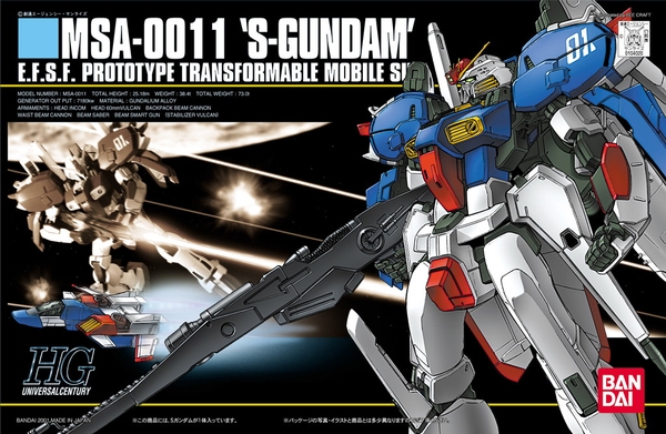 MSA-0011 S-GUNDAM HG 1/144 HG UC BANDAI