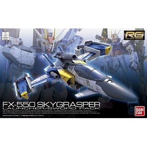 FX550 SKY GRASPER LAUNCHER/SWORD PACK RG 1/144 BANDAI