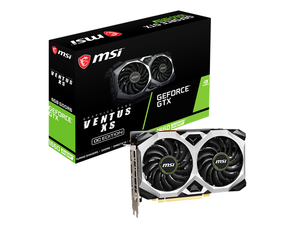 Card màn hình VGA MSI GTX 1660 SUPER VENTUS XS OC
