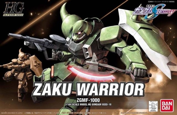 ZAKU WARRIOR ZGMF-1000 HG SEED 1/144 BANDAI