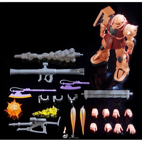 Mô hình lắp ráp SHF zaku II [RED]