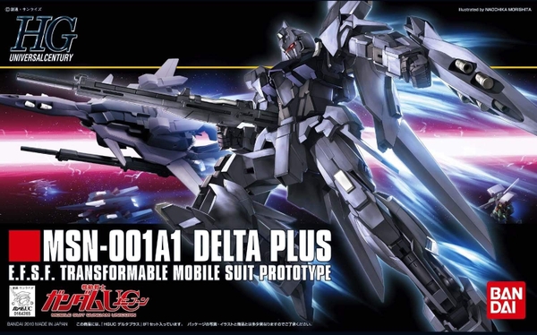 δ DELTA  PLUS HG UC 1/144 BANDAI