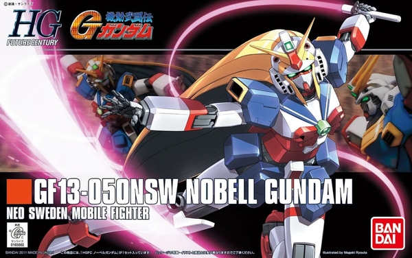 NOBELL GUNDAM HG FC 1/144 BANDAI