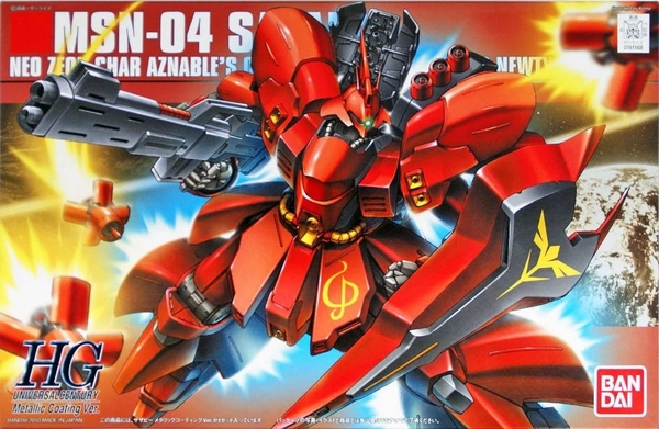 SAZABI METALLIC COATING VER HG UC 1/144 BANDAI