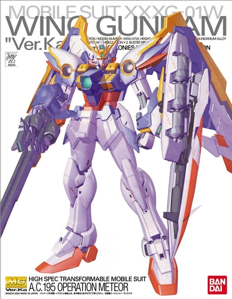 MG 1/100 WING GUNDAM ver.Ka BANDAI