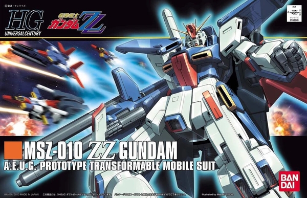 HG UC 1/144 MSZ-010 ZZ GUNDAM BANDAI