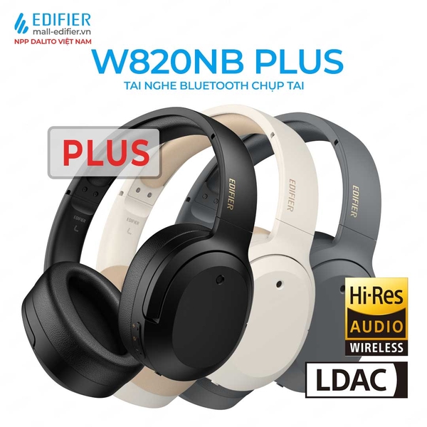 Tai nghe bluetooth Edifier W820NB Plus - NPP DALITO