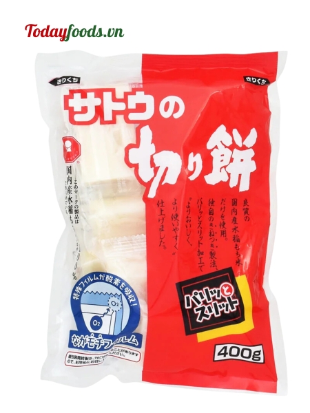 Bánh Mochi Nhật Bản Kiri Mochi (8 miếng) 400G