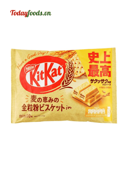 Bánh Kitkat Lúa Mạch Nhật Bản 113G (11.3G x 10 cái)
