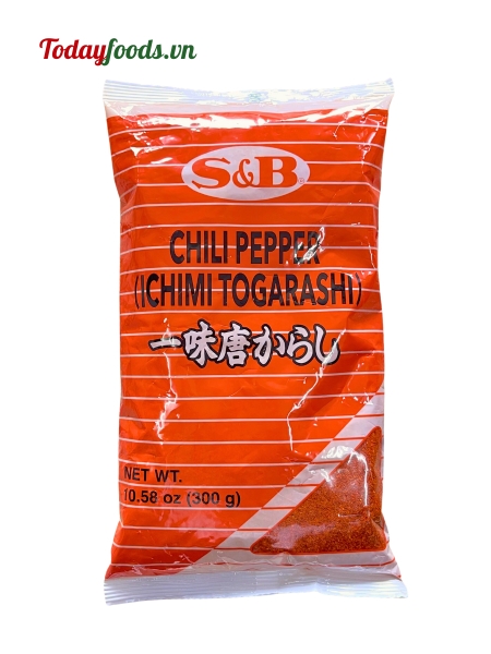 Bột Ớt Nhật Ichimi Togarashi {S&B} 300g