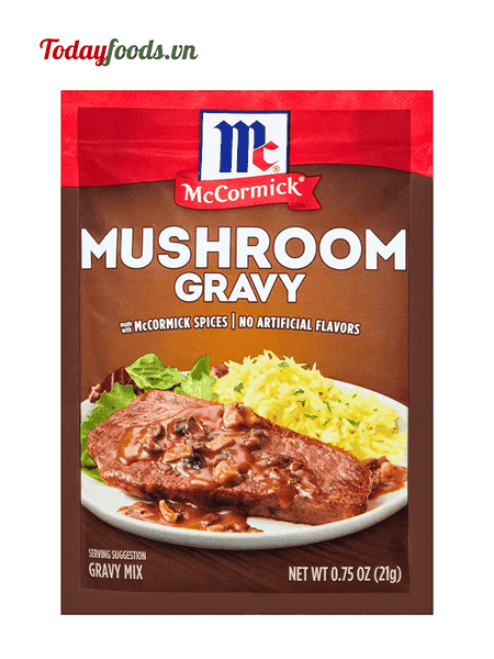 Mushroom Gravy McCormick Bột Sốt Kem Nấm 21G