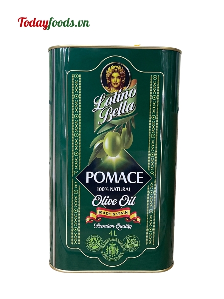 Dầu Olive Pomace {Latinoi Bella} 4 Lít