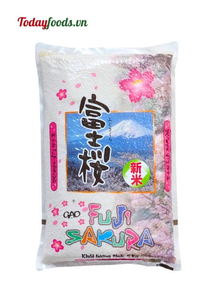 Gạo Nhật Japonica Fuji Sakura 5KG