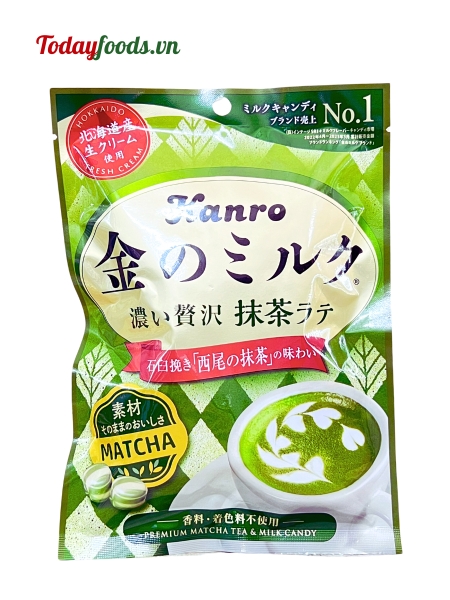 Kẹo Sữa Trà Xanh Matcha Kanro 70G