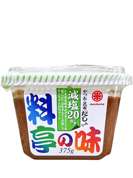 Tương Miso Dashi Giảm Muối Marukome 375G