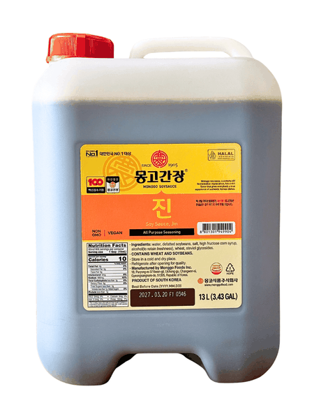 Nước Tương Hàn Quốc Monggo Jin 13 Lít