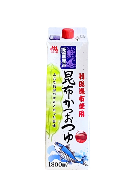 Nước Xốt Kombu Katsuo Tsuyu Marutomo 1.8L