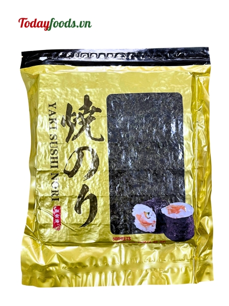 Rong Biển Cuộn Cơm Hàn Quốc 50 Lá 140G