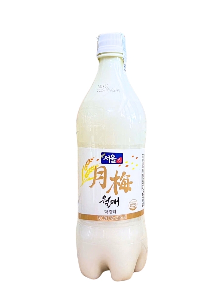 Rượu Gạo Hàn Quốc Makgeolli Vị Truyền Thống 6% 750ML