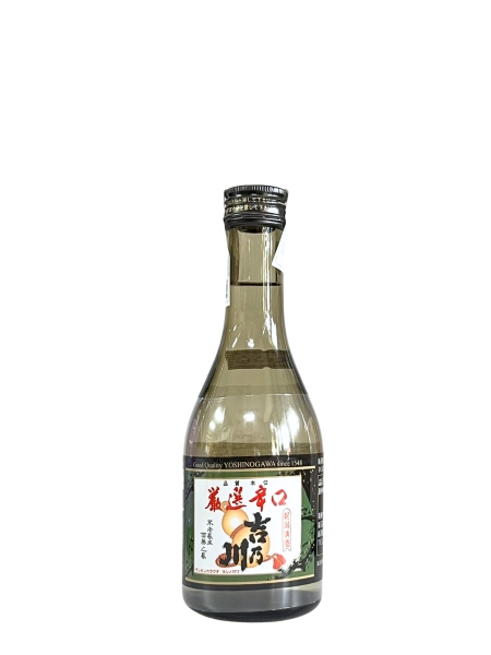 Rượu Sake Gensen Karakuchi Yoshinogawa Futsushu 15% 300ML