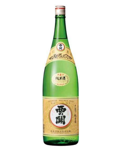 Rượu Sake Nishinoseki Junmaishu 15% 1800ML