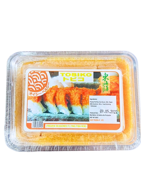 trứng cá chuồn vàng 500g