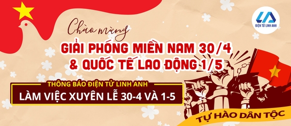 CHÚC MỪNG ĐẠI LỄ  30/4 - 1/5