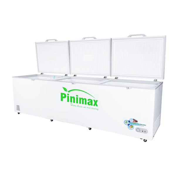 Tủ đông Inverter Pinimax 119AF3 1190L, dàn lạnh đồng bền bỉ