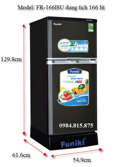 Tủ lạnh 166 lít