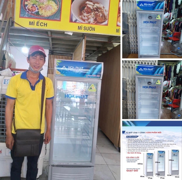 3 Mẫu tủ mát 1 cánh giá rẻ 300l 400l 500l