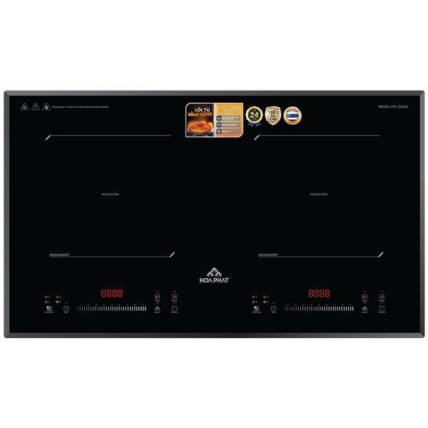 Bếp điện từ đôi Hòa Phát HPC D22A2