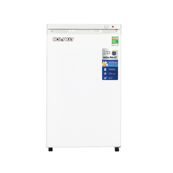 Tủ Đông 106L Hòa Phát HPF-UAH6106 Cửa Trước, Dạng Đứng, 4 Ngăn