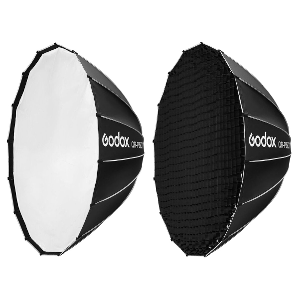 Parapolic Softbox (bao gồm lưới) Godox - QR-P60T / 70T / 90T / 120T / 150T