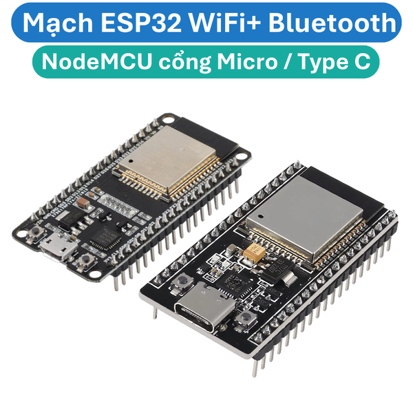 Mạch NodeMCU ESP32 WiFi+ Bluetooth