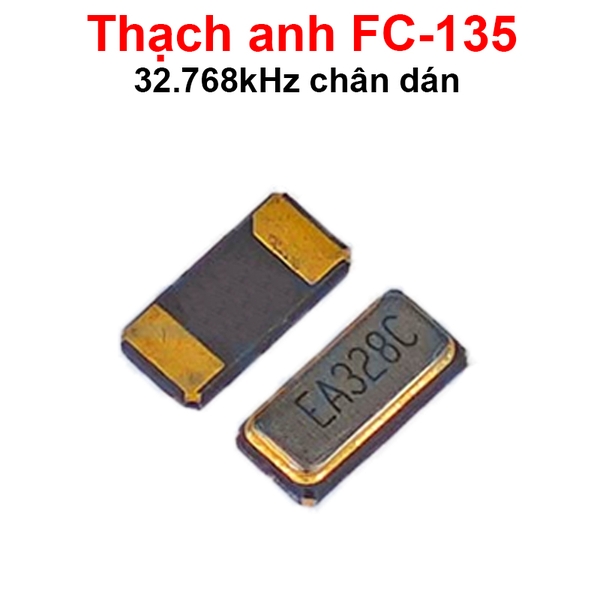Thạch anh dao động FC - 135 3215 32.768KHz chân dán SMD