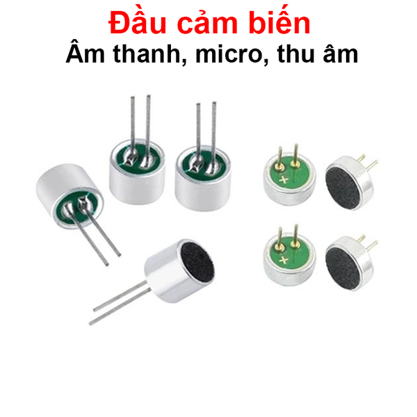 Cảm biến âm thanh, microphone, míc thu âm